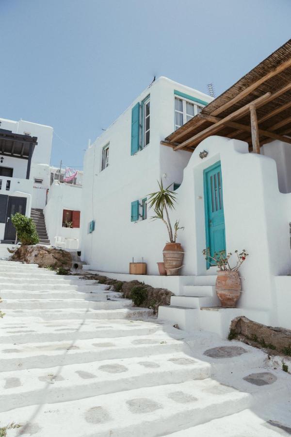 Mykonos TownCentral Local Living In Mykonos, Main Townアパートメント エクステリア 写真