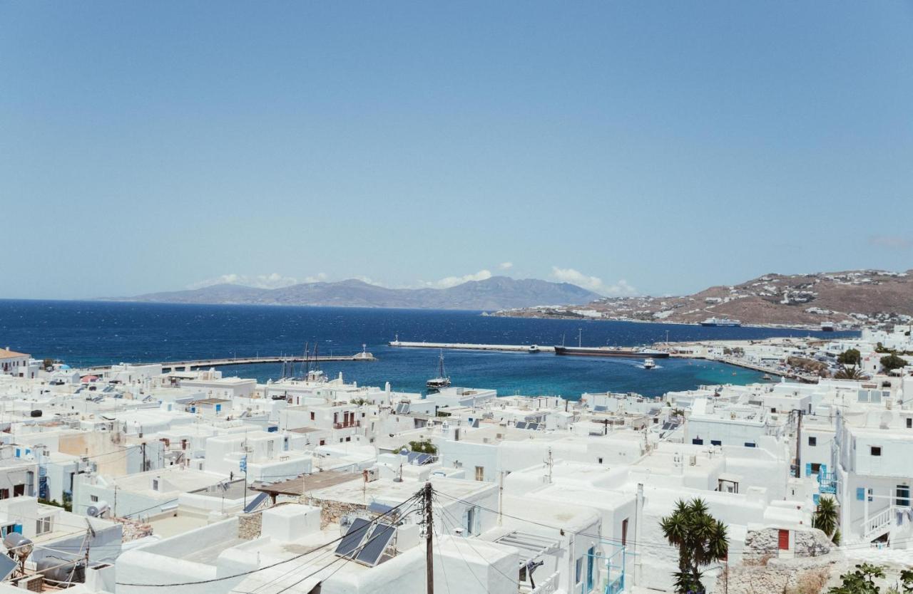 Mykonos TownCentral Local Living In Mykonos, Main Townアパートメント エクステリア 写真